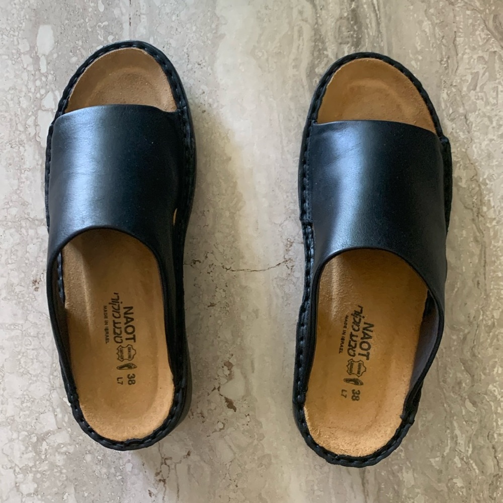 Black Naot Sandals